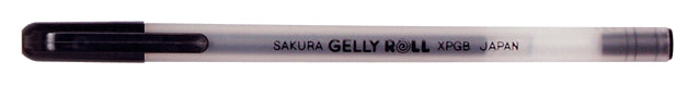 Sakura Gelly Roll XPGB49 Gelschreiber – Schwarz, Spitze 0,3 mm
