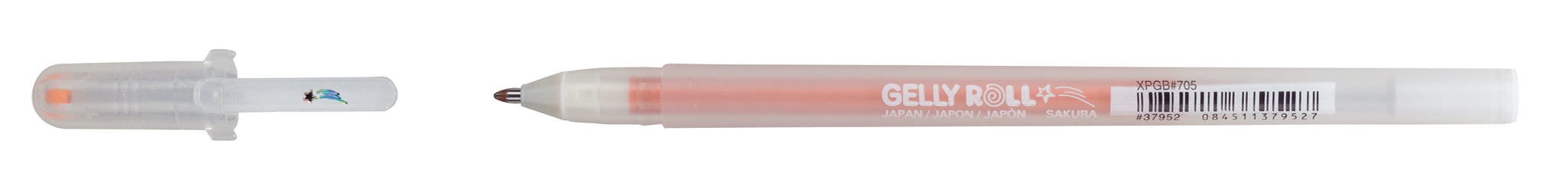 Sakura Gelly Roll Stardust Gelschreiber – kupfer, Spitze 0,5 mm, glitzernd