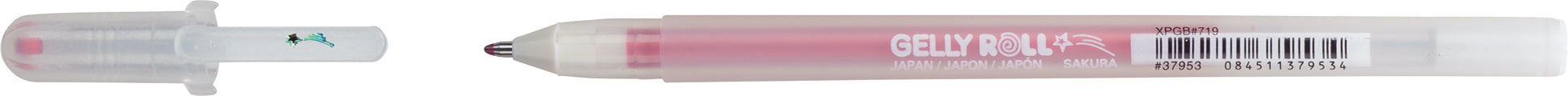 Sakura Gelly Roll Stardust Gelschreiber – rot, Spitze 0,5 mm, glitzernd