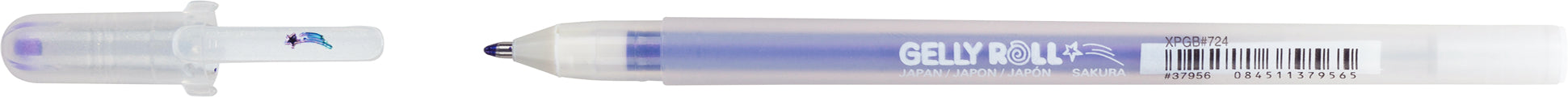 Sakura Gelly Roll Stardust Gelschreiber – Violett, Spitze 0,5 mm, glitzernd