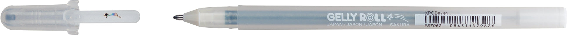 Sakura Gelly Roll Stardust Gelschreiber – silber, 0,5 mm Spitze, glitzernd