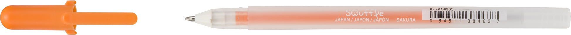 Sakura Gelly Roll Soufflé XPGB905 Gelschreiber – Orange, Spitze 0,7 mm