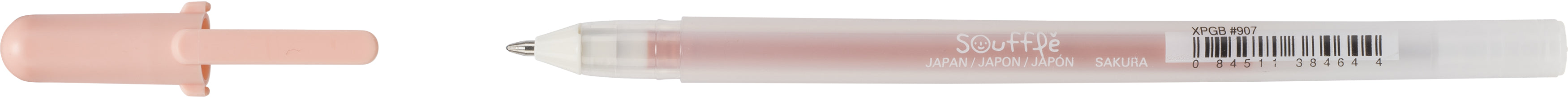 Sakura Gelly Roll Soufflé XPGB907 Gelschreiber – Hellorange, Spitze 0,7 mm