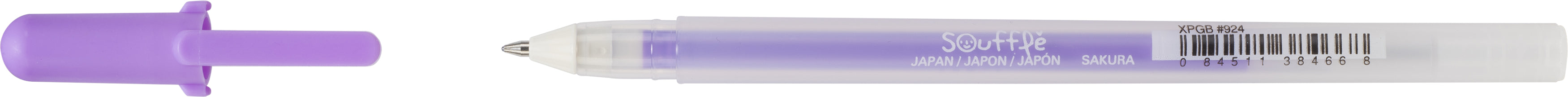 Sakura Gelly Roll Soufflé Gelschreiber – Violett, Spitze 0,7 mm, 3D-Effekt