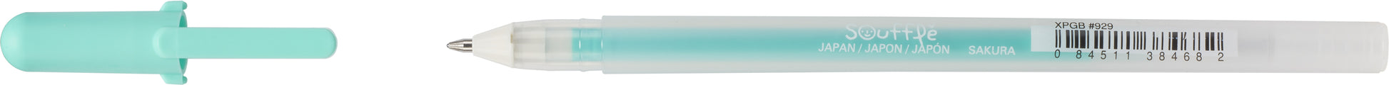 Sakura Gelly Roll Soufflé Gelschreiber – Grün, Spitze 0,7 mm, deckend, 3D-Effekt