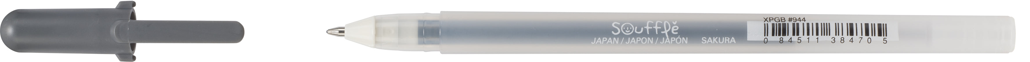 Sakura Gelly Roll Soufflé Gelschreiber – Grau, Spitze 0,7 mm