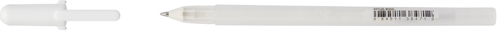 Sakura Gelly Roll Soufflé Gelschreiber – Weiss, Spitze 0,7 mm, deckend, 3D-Effekt