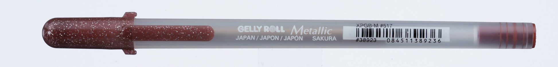 Sakura Gelly Roll XPGBM517 Gelschreiber – Sepia, Spitze 0,5 mm, Metallic