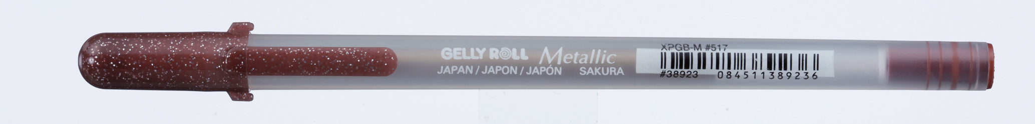 Sakura Gelly Roll XPGBM517 Gelschreiber – Sepia, Spitze 0,5 mm, Metallic