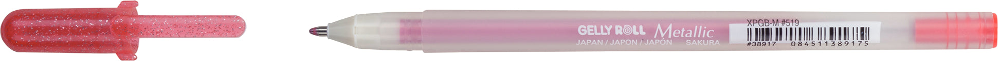 Sakura Gelly Roll Gelschreiber – rot, Spitze 0,5 mm, metallic