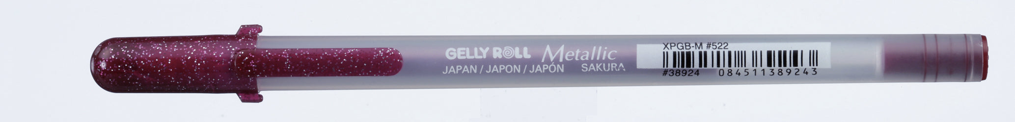 Sakura Gelly Roll XPGBM522 Gelschreiber – Rot, Spitze 0,5 mm, Metallic