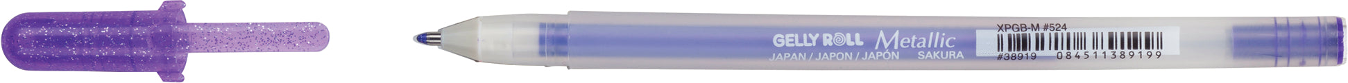 Sakura Gelly Roll Gelschreiber – violett, Spitze 0,5 mm, metallic, pigmentiert