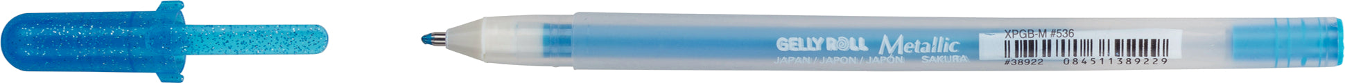 Sakura Gelly Roll Gelschreiber – Blau, Spitze 0,5 mm, Metallic