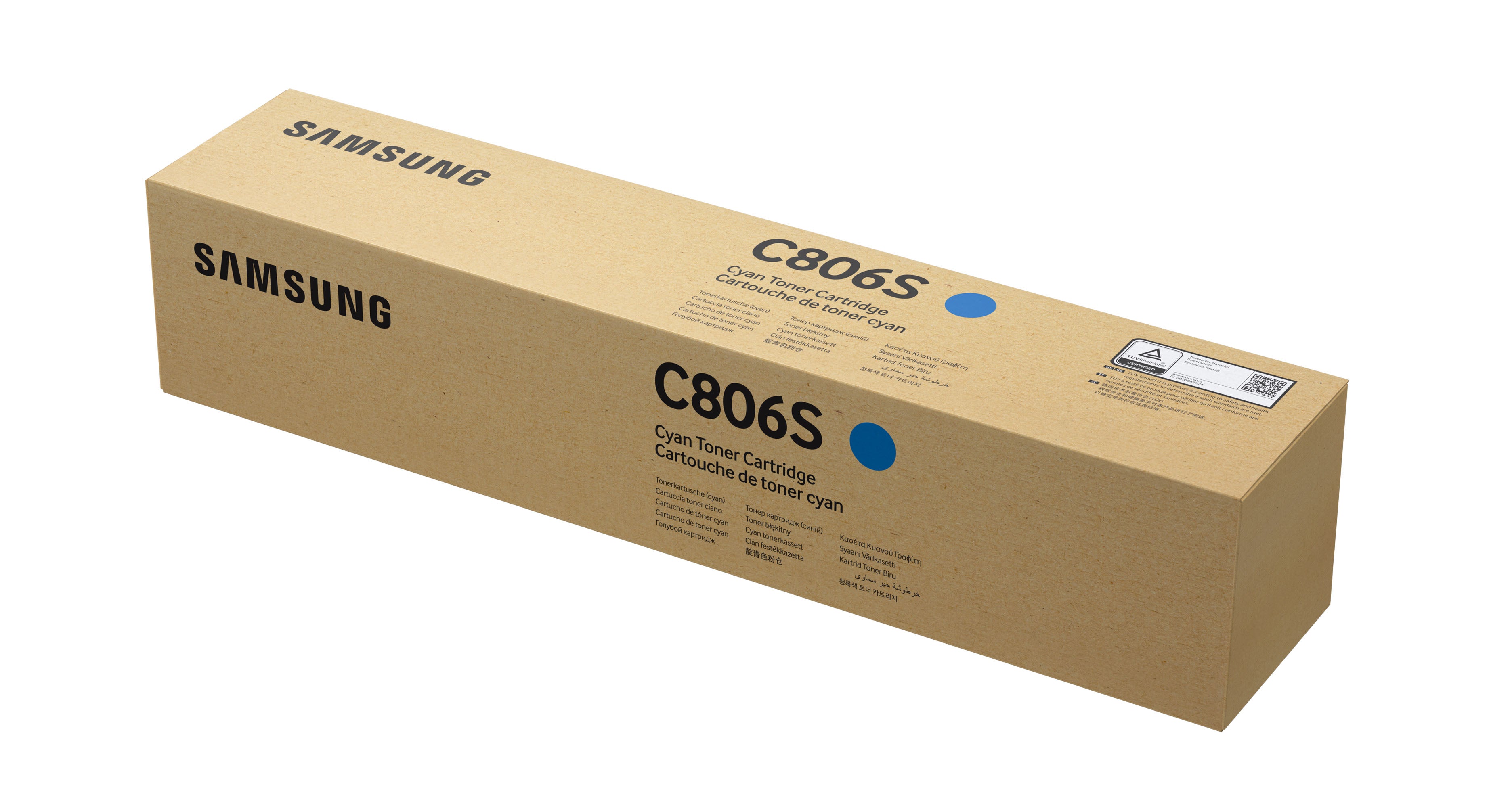HP Samsung CLT-C806S Cyan Toner – Original – 30'000 Seiten – für HP SL-X7600GX/7500GX/7400GX und andere
