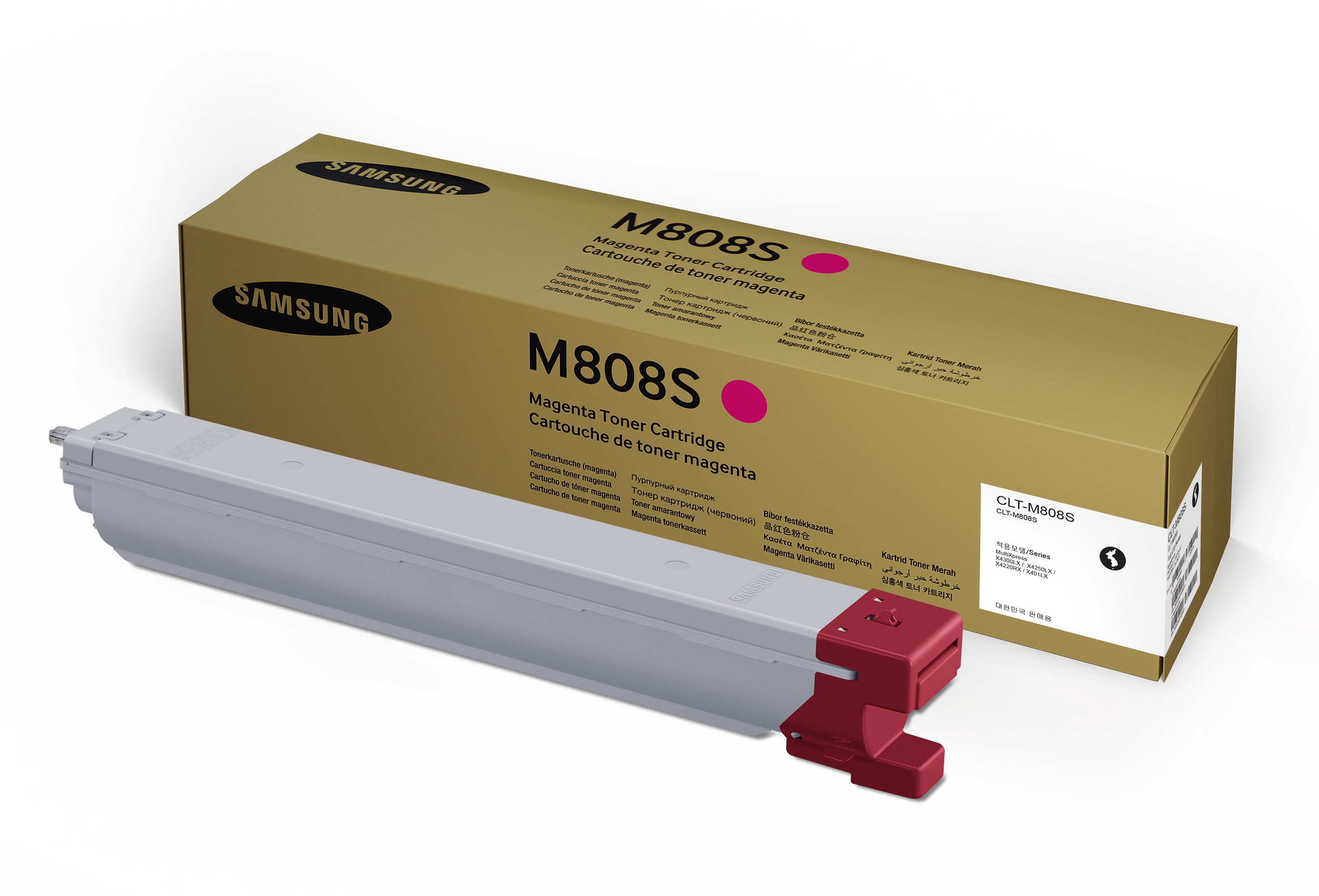 HP Samsung CLT-M808S (SS642A) magenta Toner – Original – 20'000 Seiten – für Samsung SL-X4300LX/4250LX/4220RX