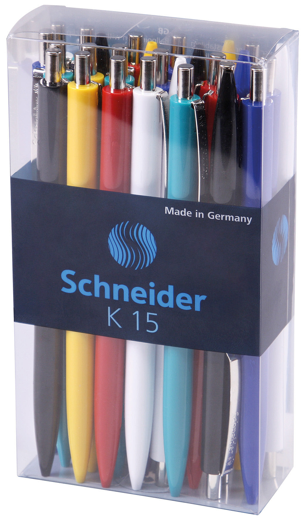 Schneider AG SCHNEIDER K15 Kugelschreiber – Blau, Spitze 0,5 mm, Mehrfarbig