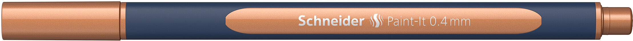 Schneider AG Schneider Paint-it 50011102 – Tintenroller, 0,4 mm, rosa metallic, mit Kappe, Kunststoff