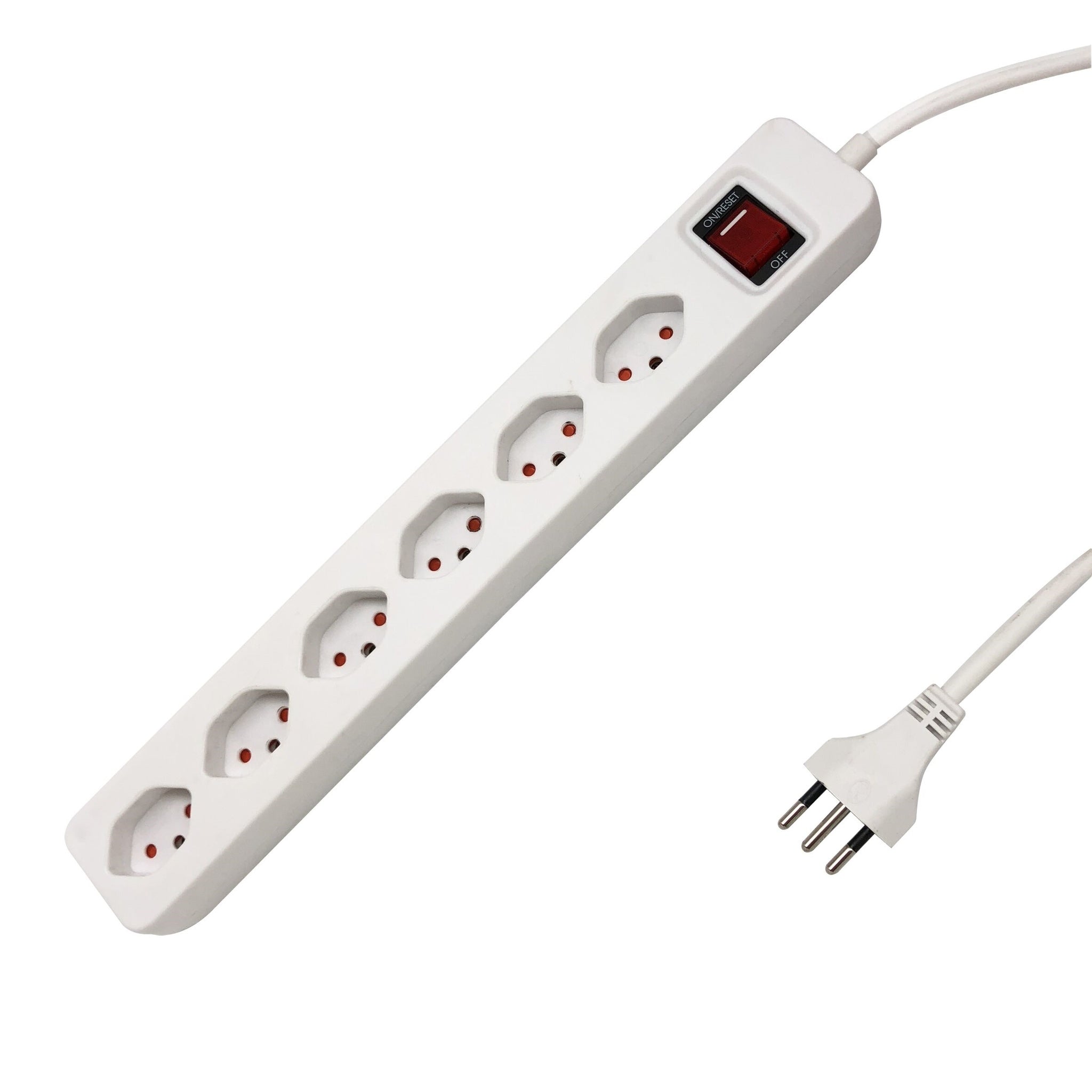 Schoenenberger PLUS quer Steckdosenleiste – 1,5 m, weiss