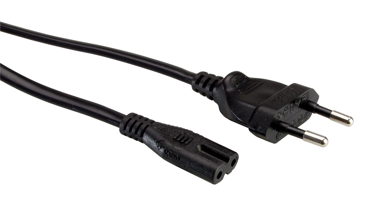 Schoenenberger Netzkabel – 3 m, schwarz