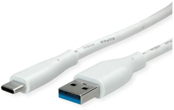Schoenenberger USB-Kabel – USB-A auf USB-C – Weiss