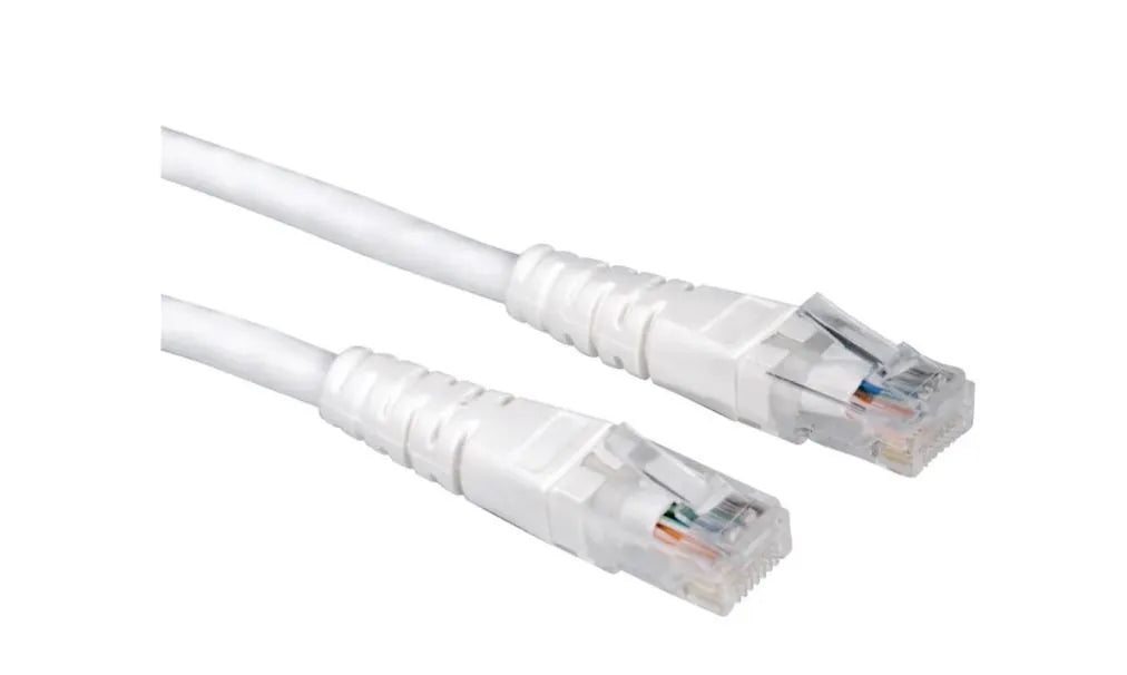 Schoenenberger Patchkabel – Cat6 UTP, 10 m, Weiss, RJ-45