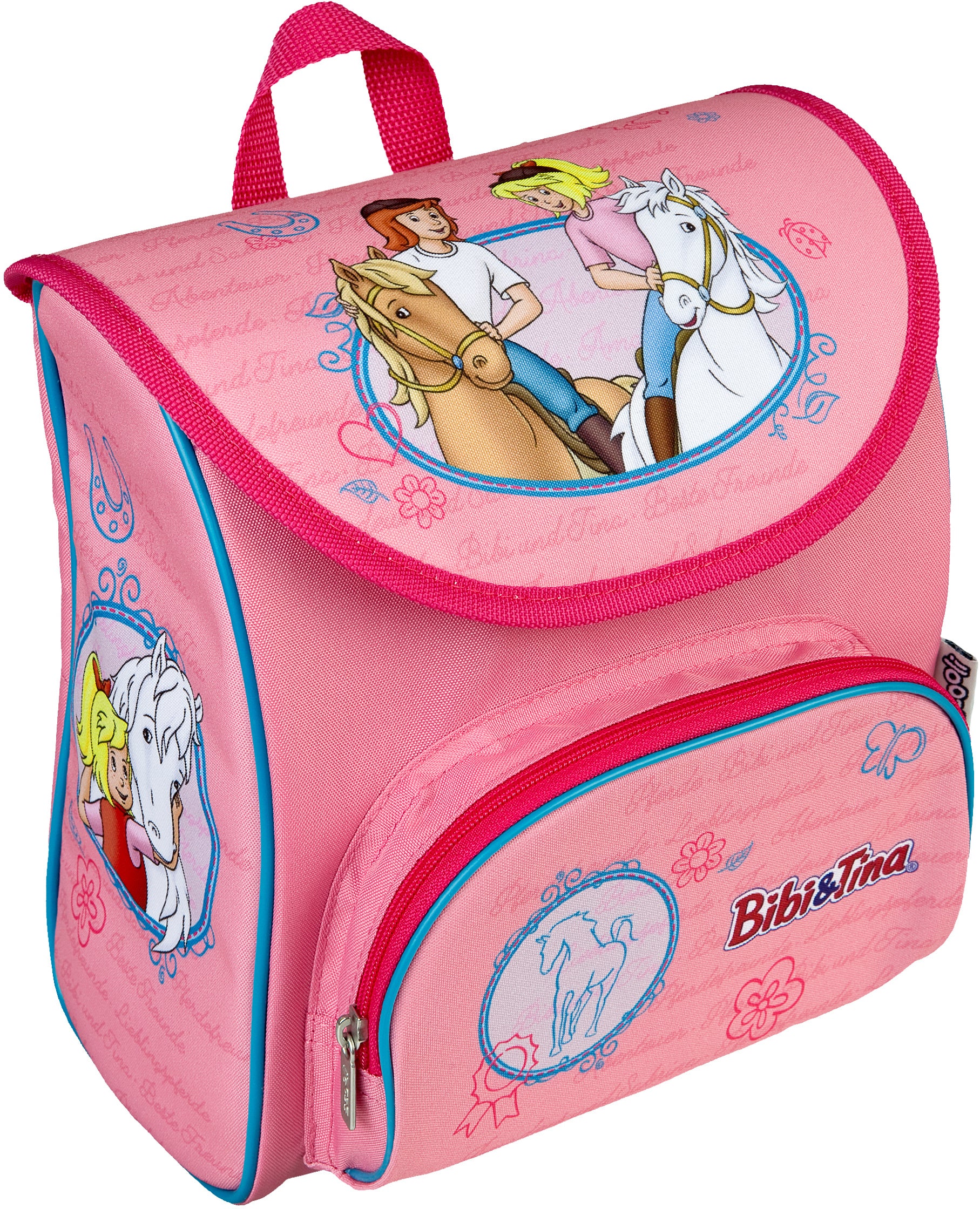 Scooli Kindergartenrucksack Cutie BITI8242 – 6,5 l, höhenverstellbar – Bibi & Tina, 165 × 240 × 215 mm