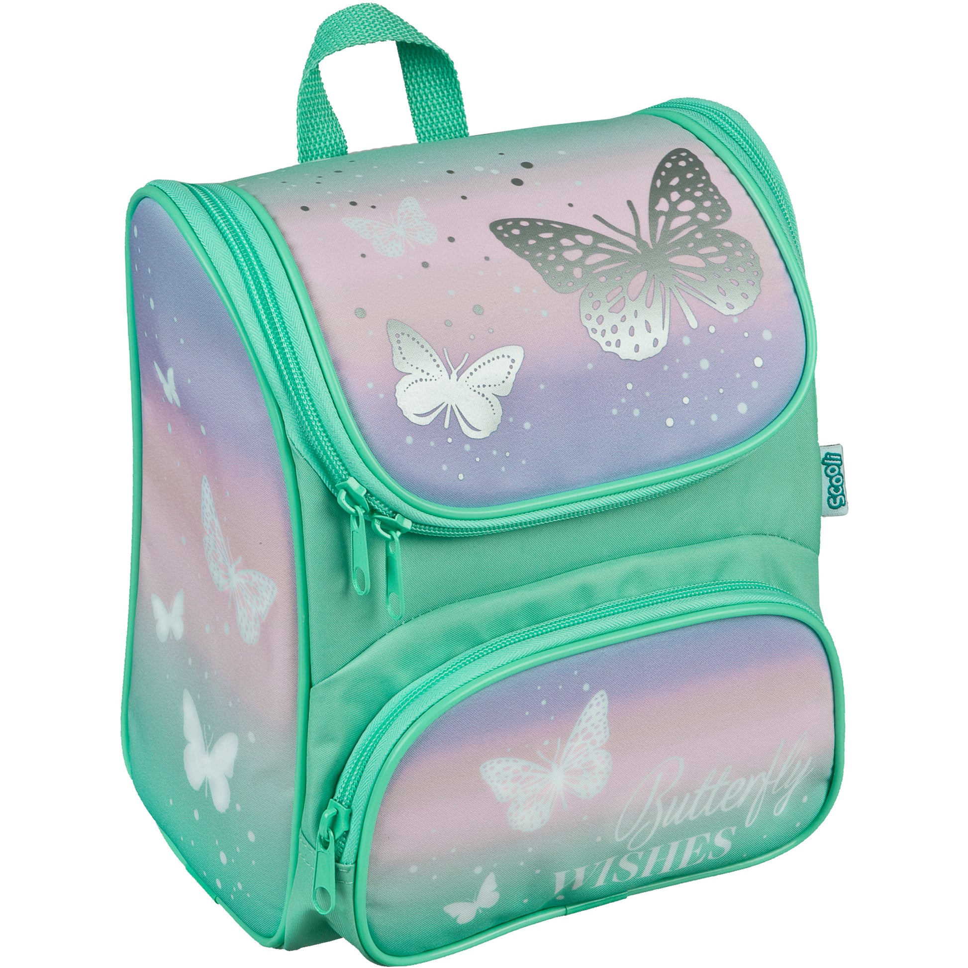 Scooli Cutie – Kindergartenrucksack, Butterfly Wishes, 21×13,5×24 cm