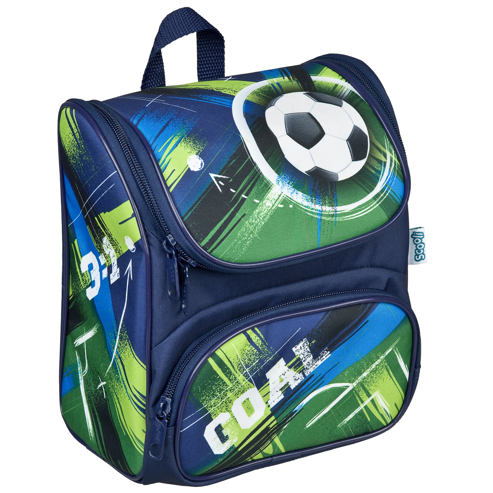 Scooli Cutie – Kindergartenrucksack, Soccer Champ, 22×17×25 cm
