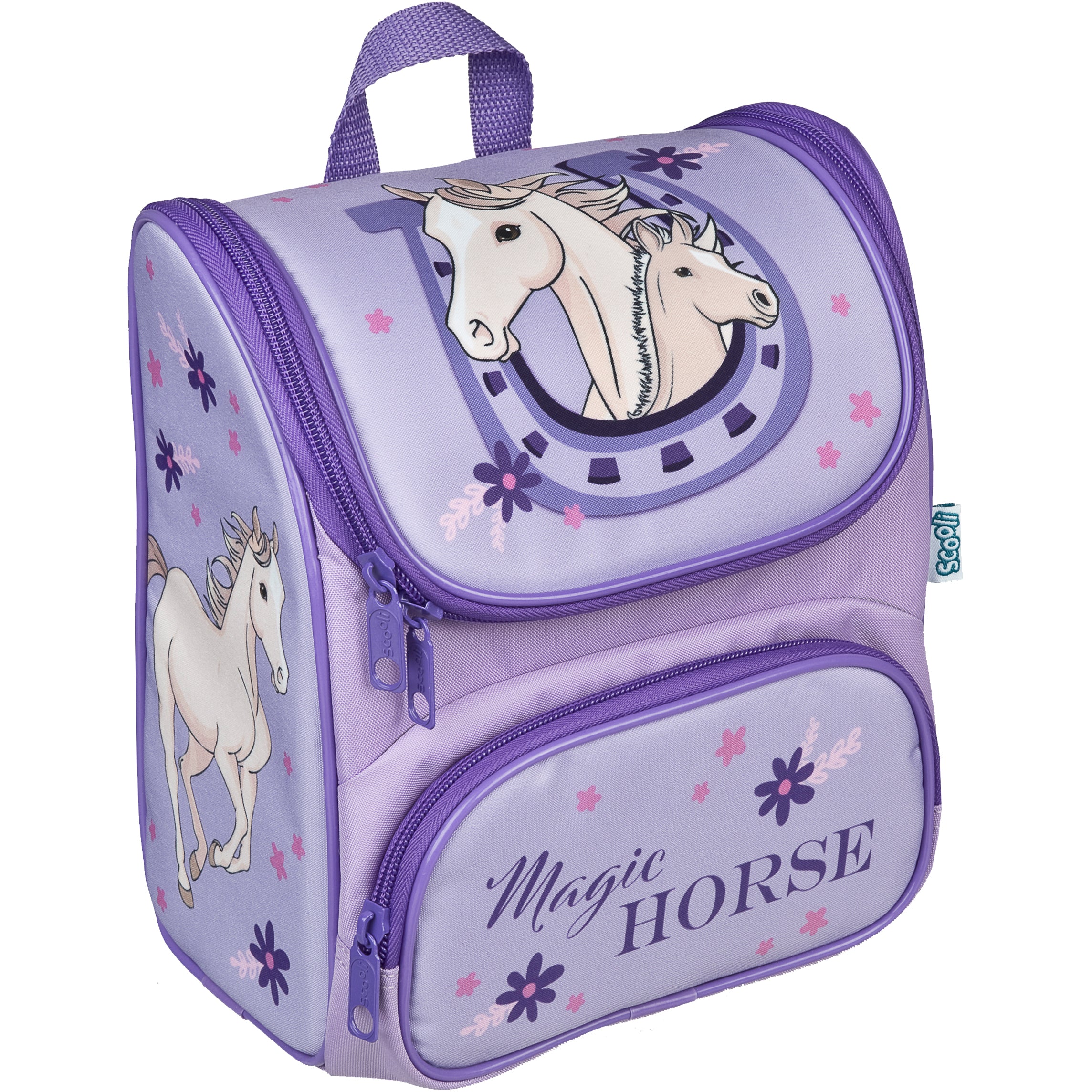 Scooli Kindergartenrucksack Cutie MPCA8243 – Polyester – Magic Horse, 215 × 160 × 240 mm