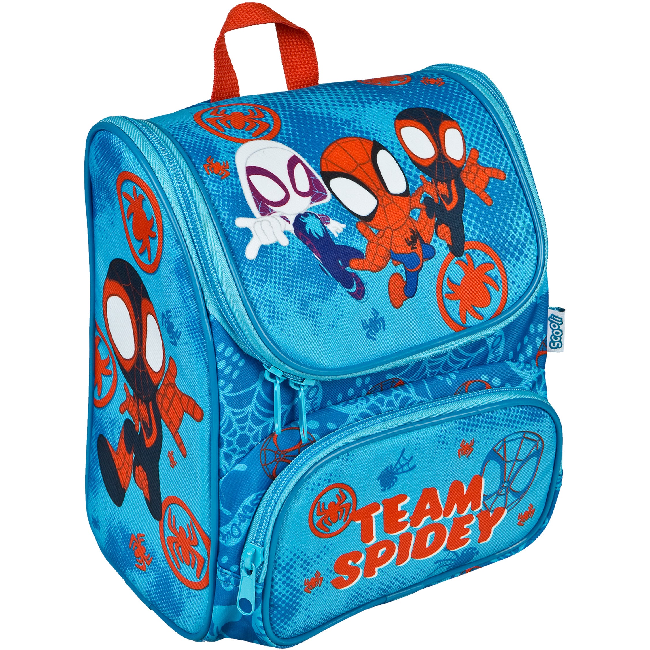 Scooli Kindergartenrucksack Cutie SPYD8243 – mit abnehmbarem Brustgurt – Spidey, 210 × 150 × 240 mm
