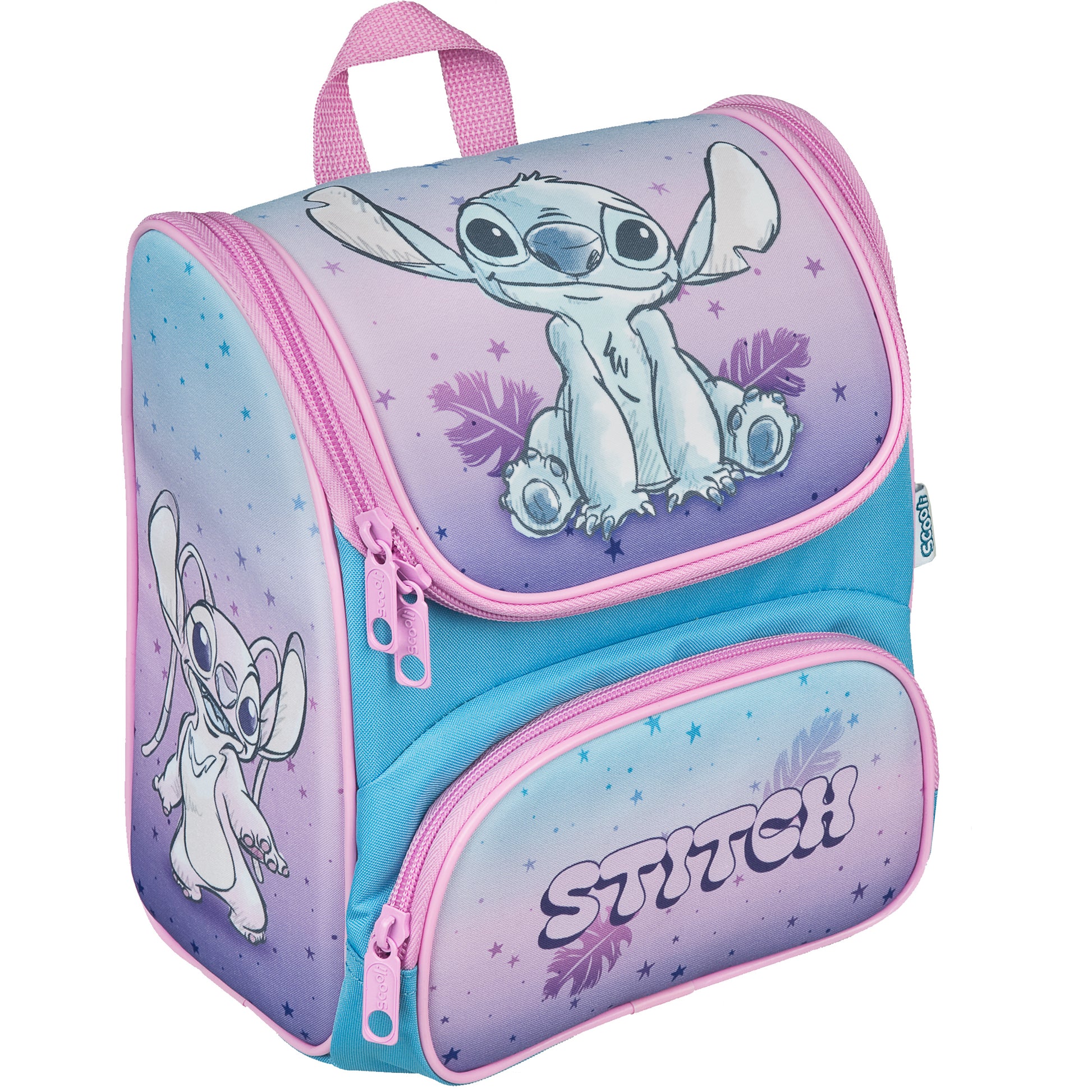 Scooli Cutie – Kindergartenrucksack, Lilo & Stitch, 6,5 l, 21,5×16×24 cm