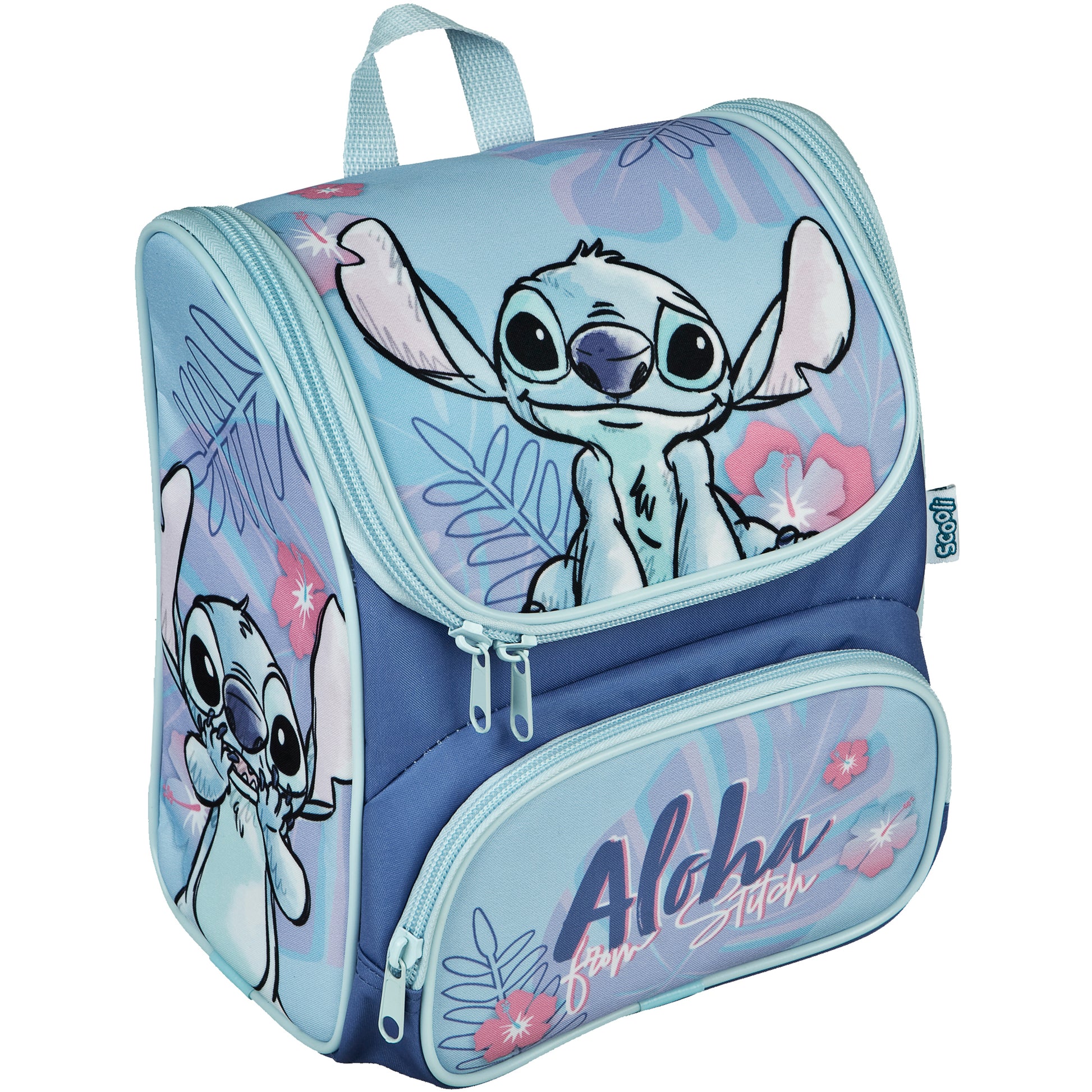 Scooli Stitch – Kindergartenrucksack, Lilo & Stitch, 21×12×24 cm