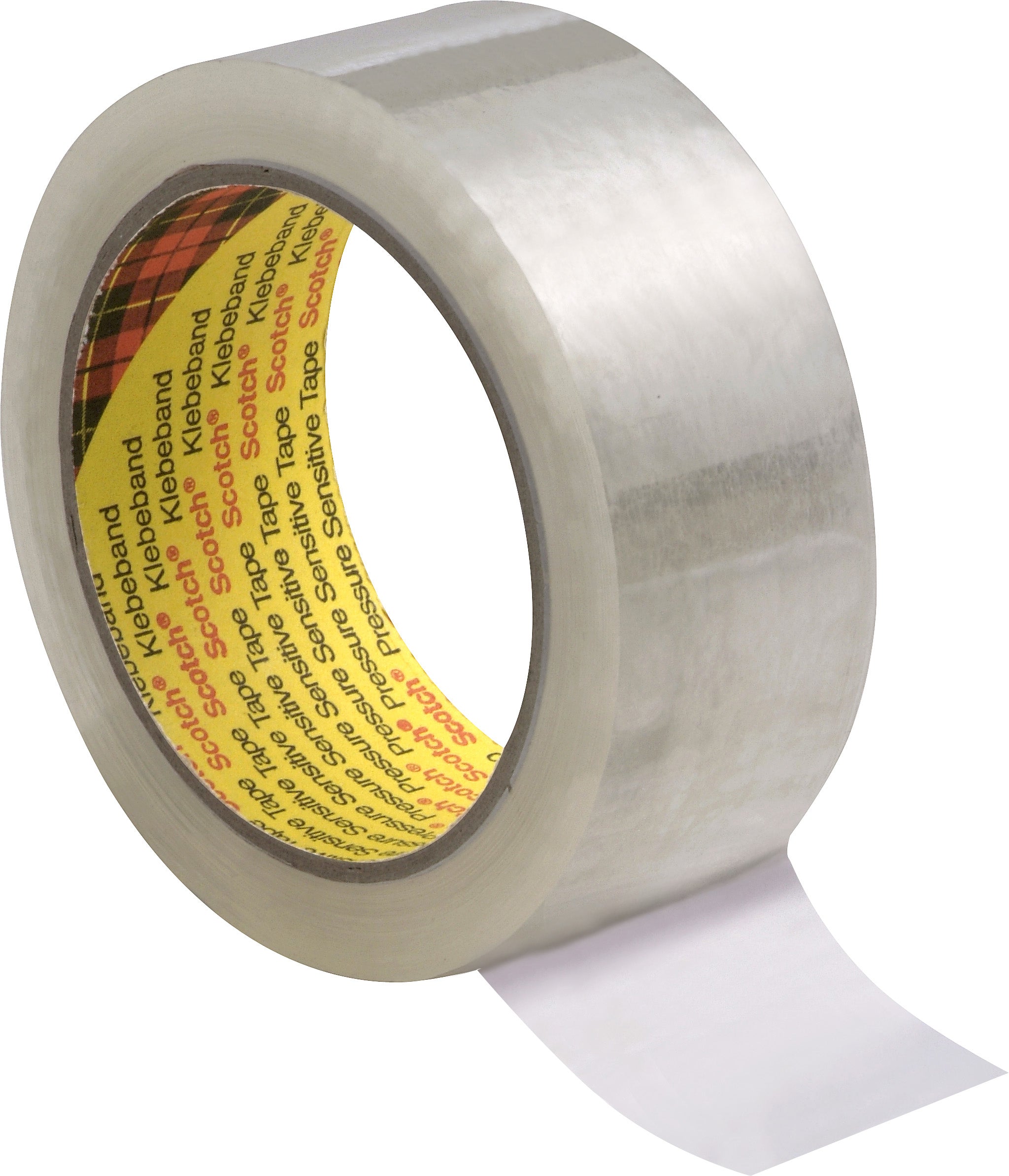 Scotch 309/3866I – Verpackungsklebeband, PP, Transparent, Geräuscharm, Stark, Acrylat – 38 mm × 66 m