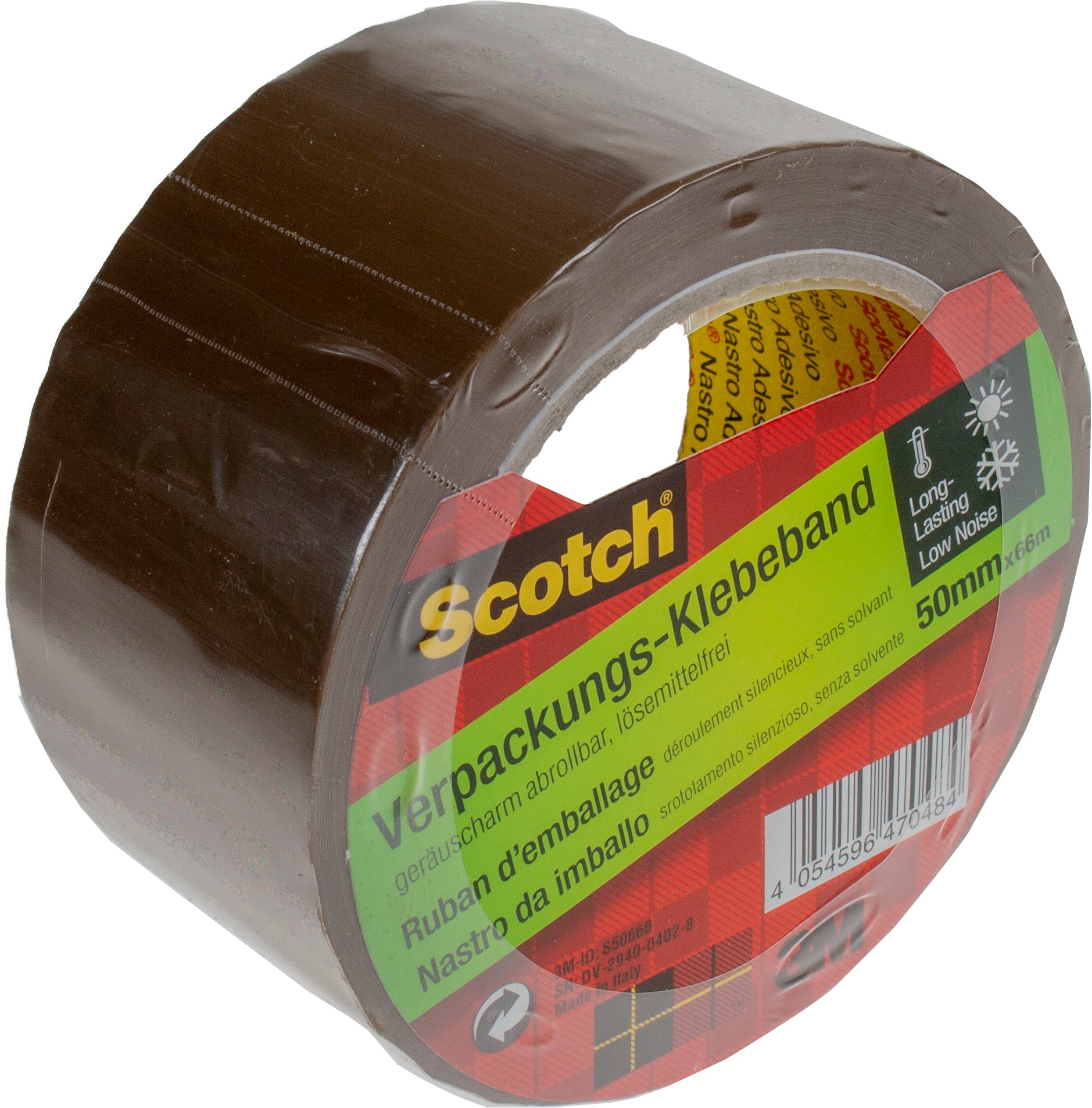 Scotch Verpackungsklebeband, braun – 50 mm × 66 m