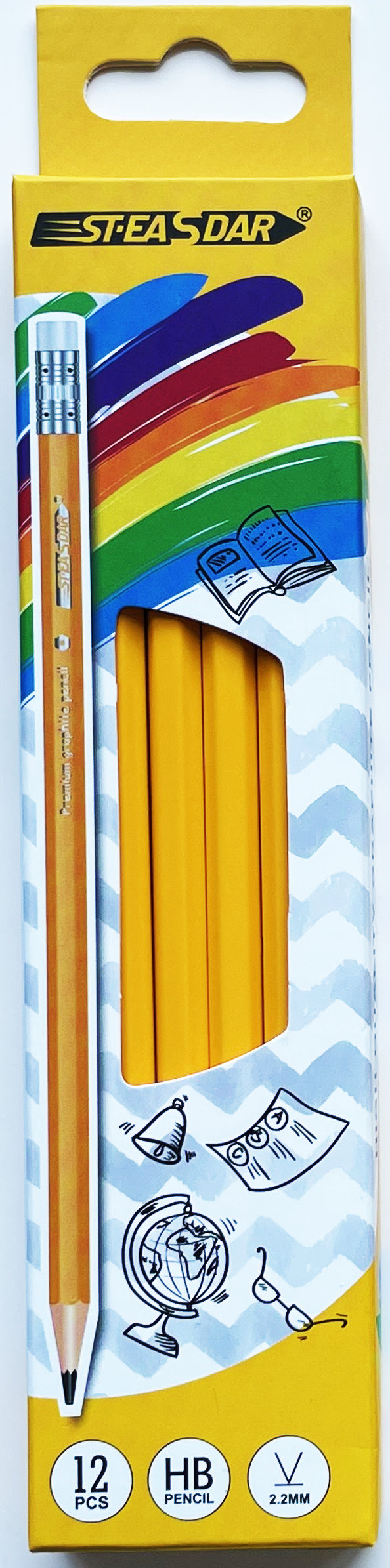 Scriva SC 320 Bleistifte HB, sechseckig – 12er-Set