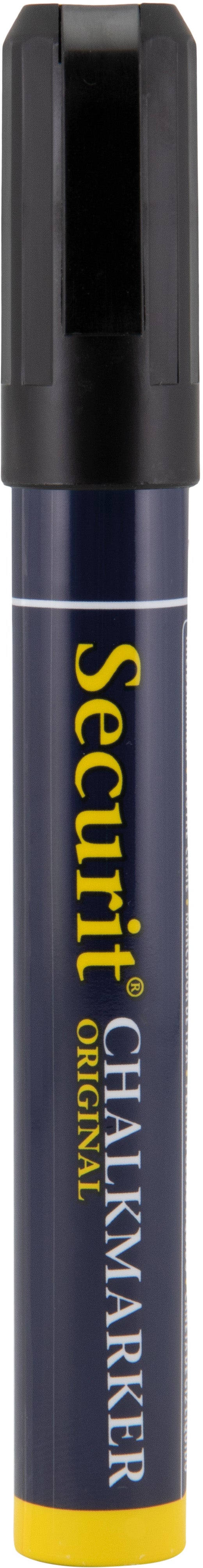 Securit SMA510-BL Kreidemarker – 2–6 mm – Schwarz, für Glas/Tafel/Kunststoff