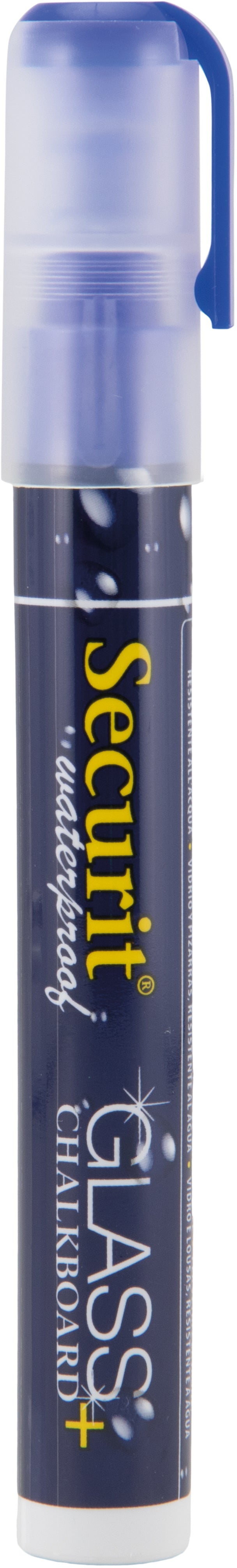 Securit SMA610-BU Kreidemarker – 2–6 mm – Blau, für Glas und andere glatte Oberflächen