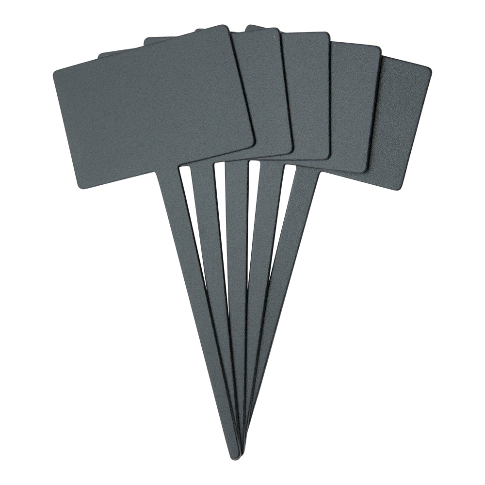 Securit Silhouette-Kreidetafel TAG-RECTA – 149 × 246 mm – schwarz – doppelseitig – inkl. Kreidestift