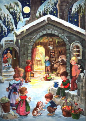 Sellmer Serie 800 Weihnachtliche Motive – Adventskalender – 29,5 × 21,2 cm