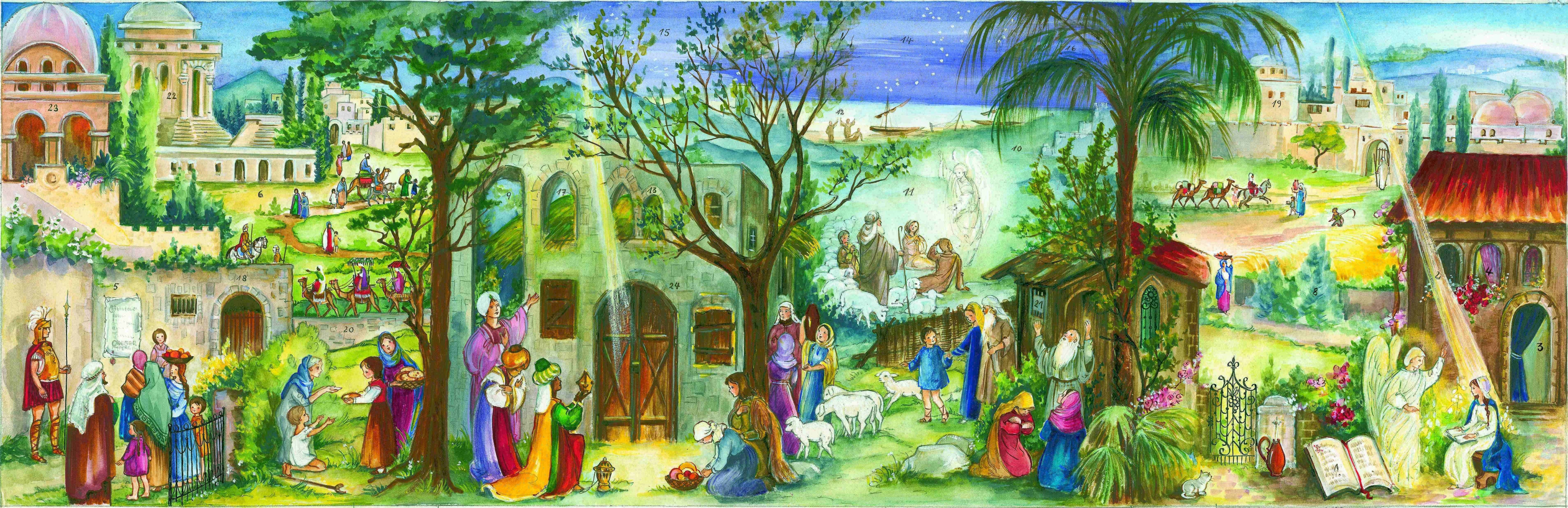 Sellmer Adventskalender – 28 × 21,7 cm