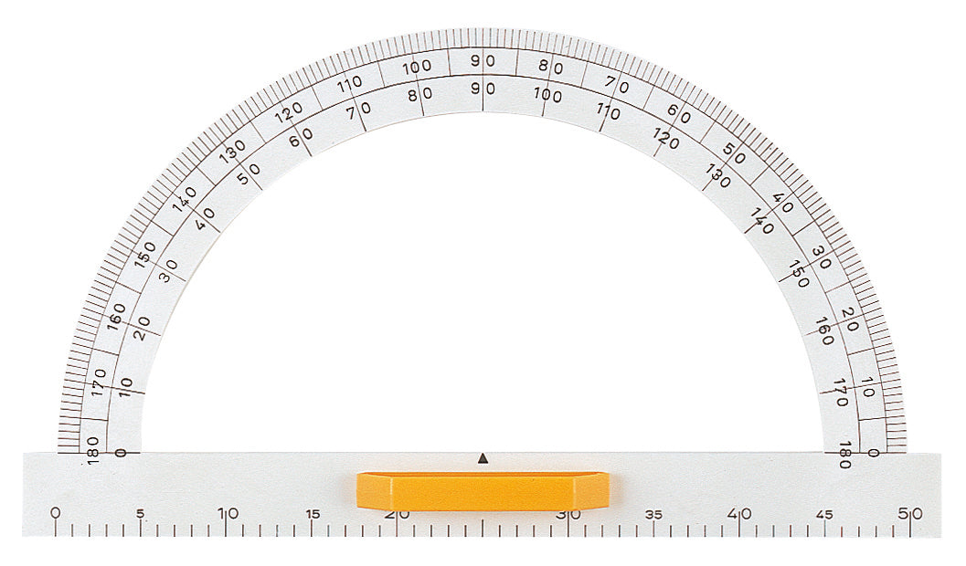 Sieco Wandtafel-Dreieck, 54 cm – mit Griff – Kunststoff, weiss