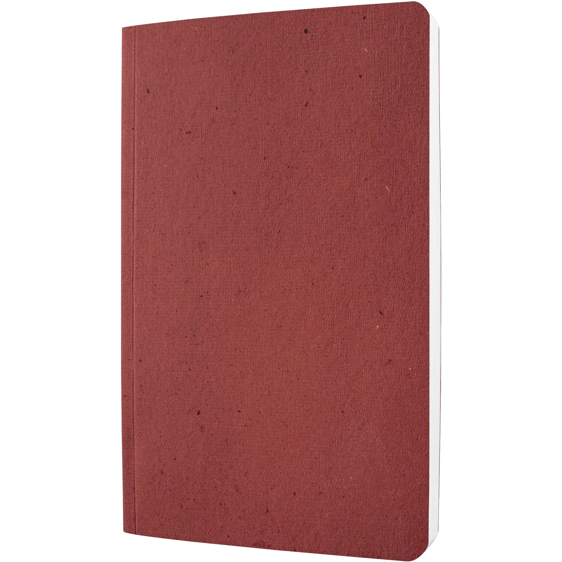 Sigel Notizbuch – 140 × 200 mm – liniert – 50 Blatt – 100 g/m² – Softcover, aus Teeblättern, Unikat, rot