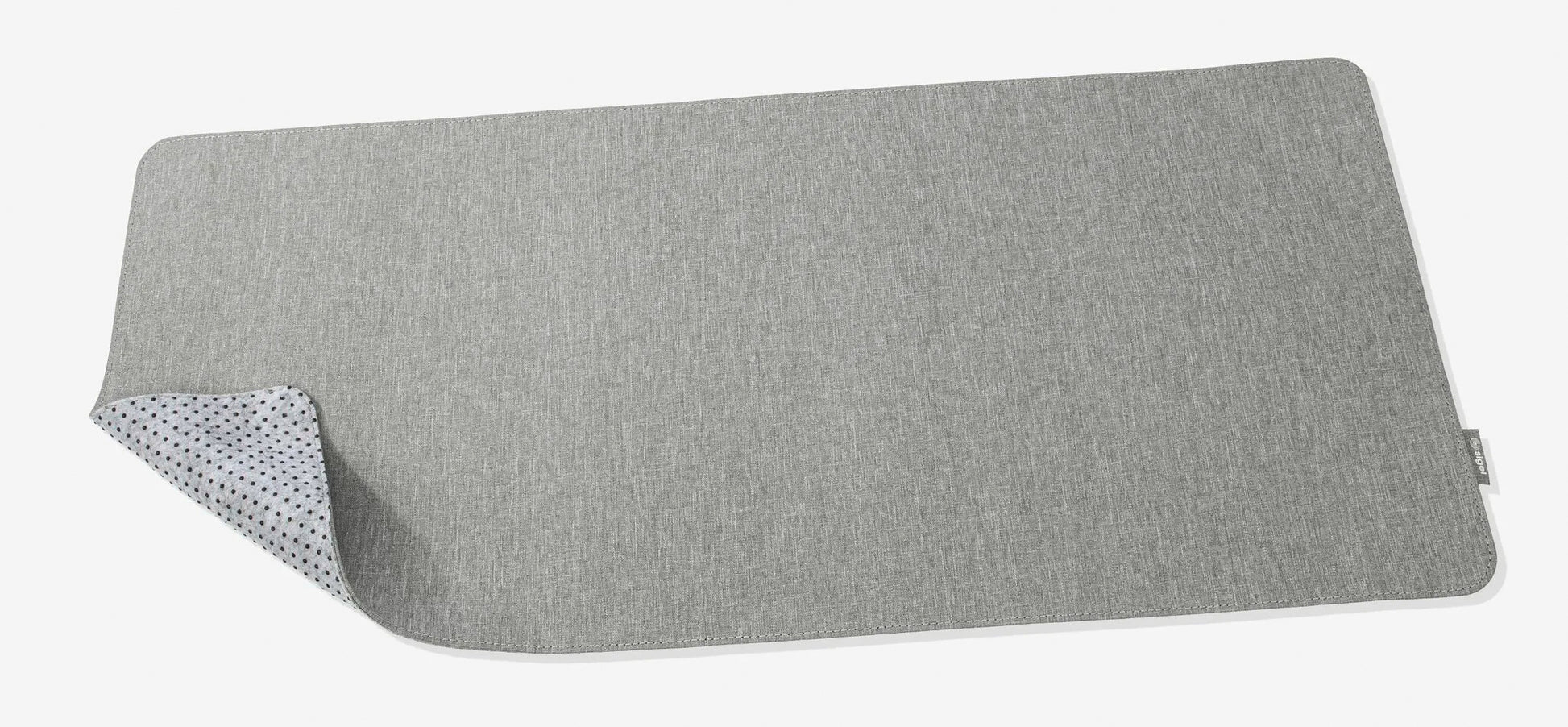 Sigel Schreibtischunterlage SA610 – 800 × 300 mm, rPET/Filz, Hellgrau, Rutschfest, 1 Stück