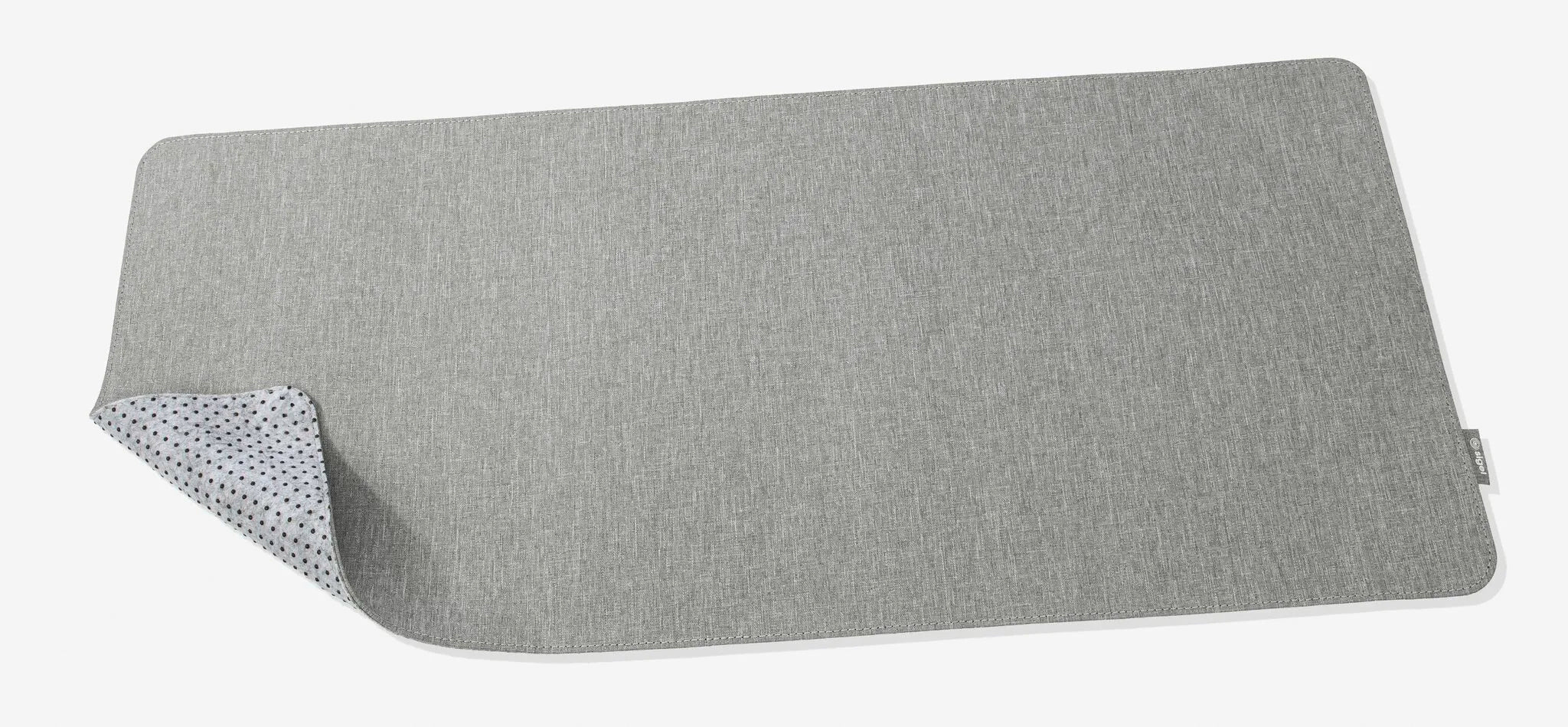 Sigel Schreibtischunterlage SA610 – 800 × 300 mm, rPET/Filz, Hellgrau, Rutschfest, 1 Stück