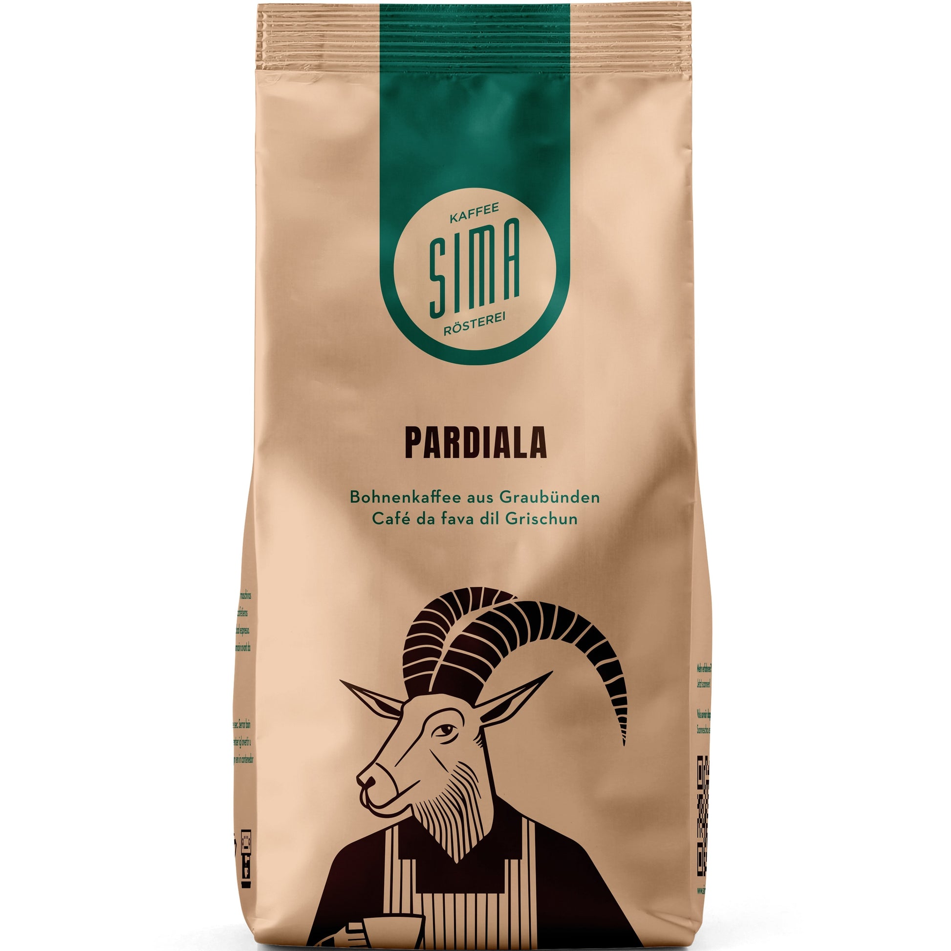 Sima Pardiala – Bohnenkaffee – Espresso, Café Crème, 1 kg