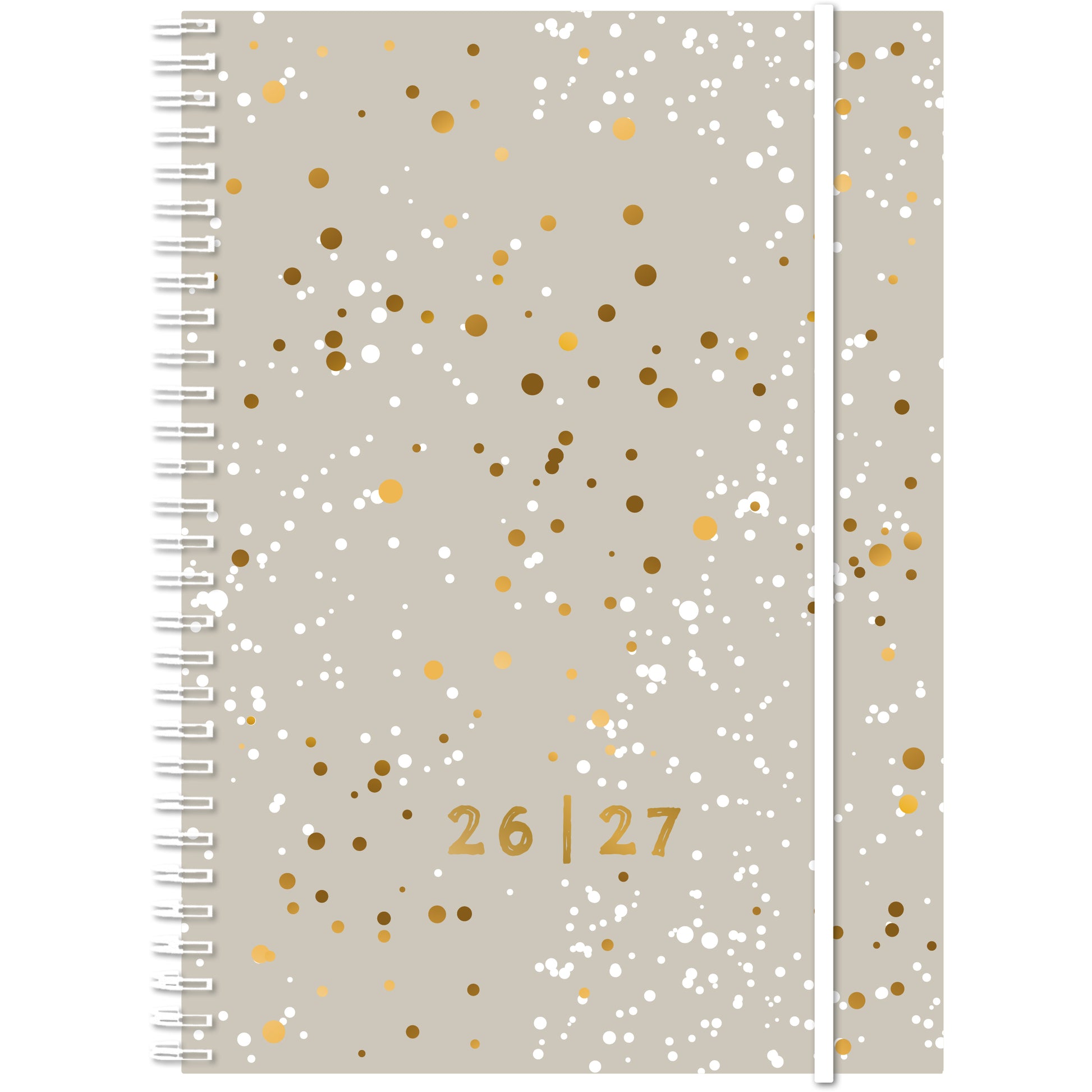 Simplex Emotions – Schulagenda 2026/27, 1 Woche/2 Seiten, A5, Confetti