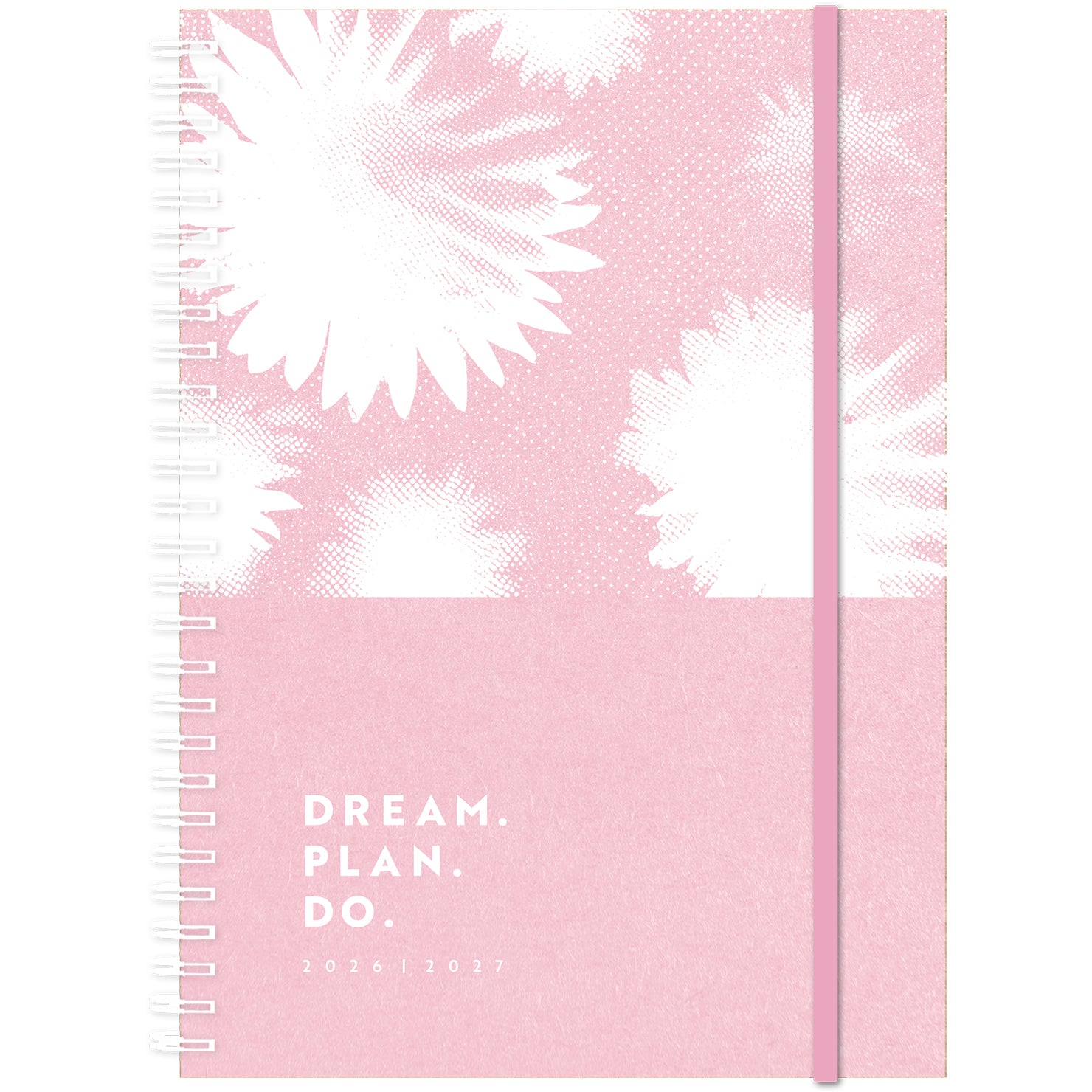 Simplex Schulagenda 2026/27, 1 Woche/2 Seiten, 13,3 × 16,8 cm, pink