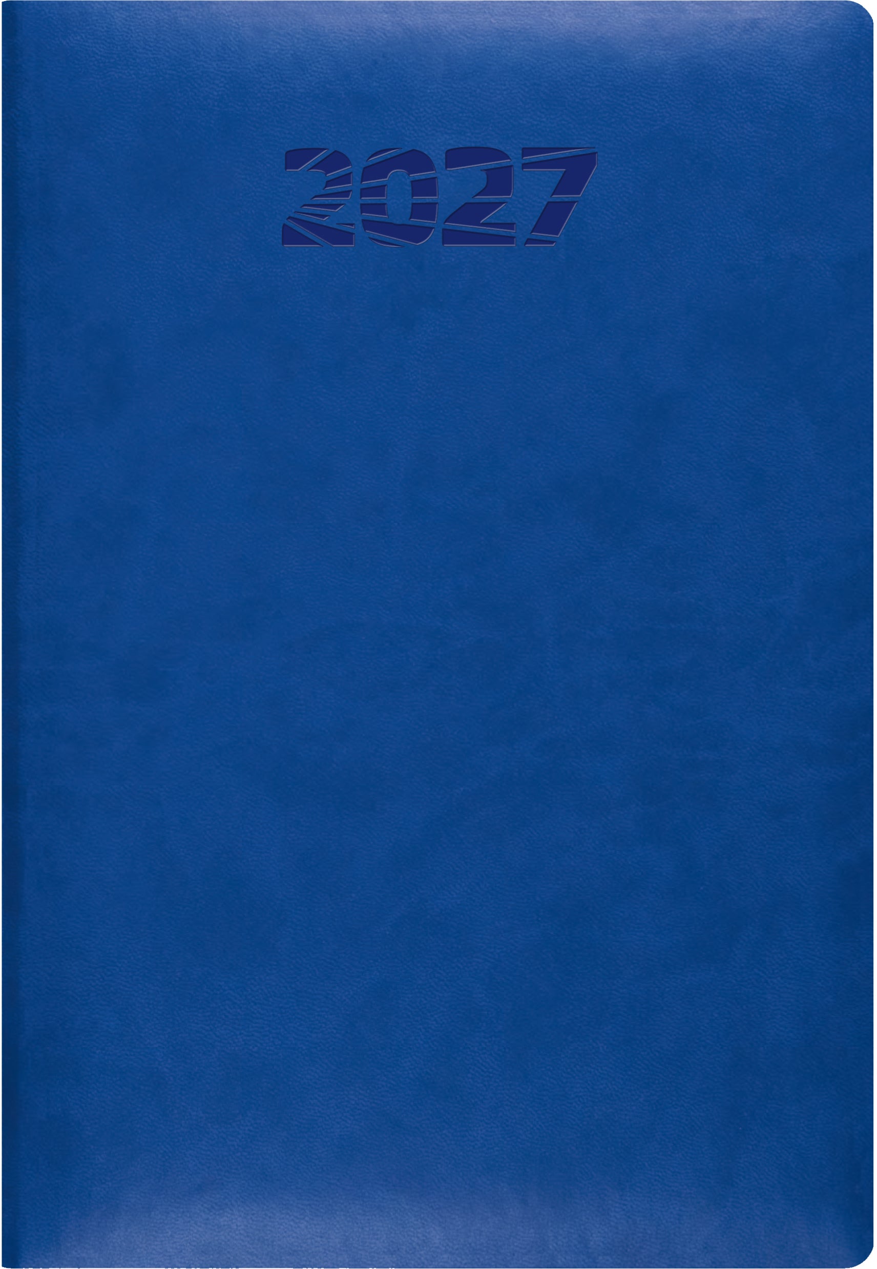 Simplex Simply Flex – Tagesagenda 2027, 1 Tag/1 Seite, A5, Blau