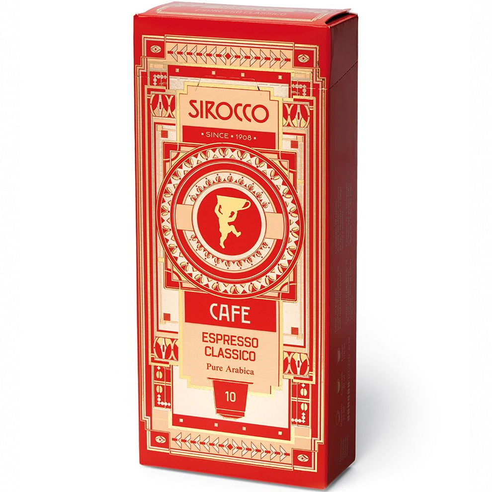Sirocco Espresso Classico – 10 Kapseln