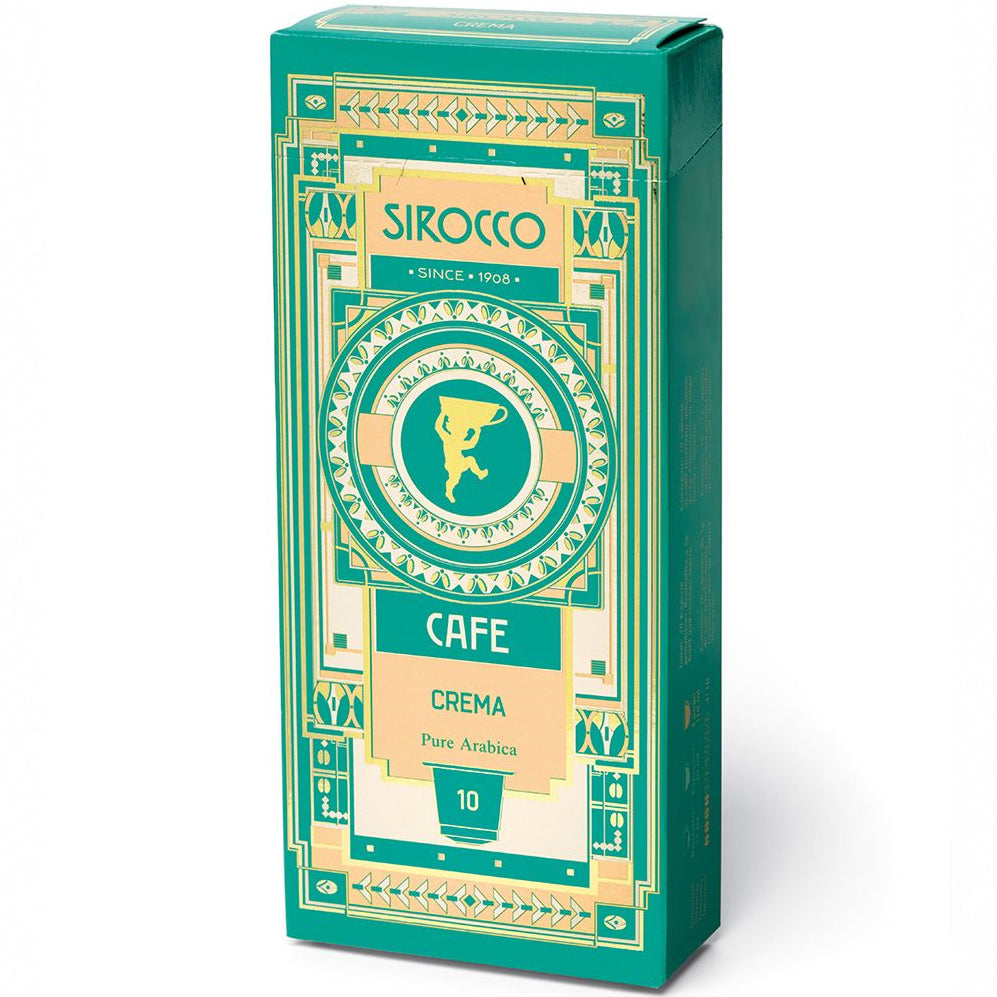 Sirocco Café Crème – Kapseln – Hell, 10 Kapseln